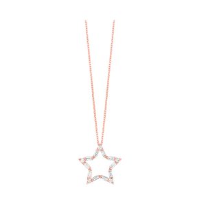 10Kt Rose Gold Diamond 1/3Ctw Pendant