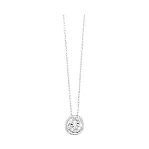 14Kt White Gold Diamond 3/4Ctw Pendant