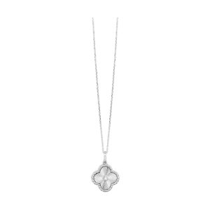10Kt White Gold Diamond 1/20Ctw Pendant
