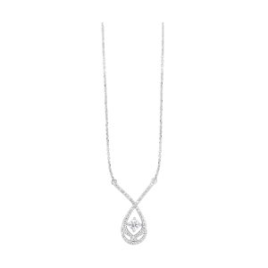 Silver Diamond 1/4Ctw Pendant