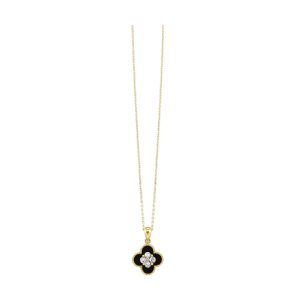 14Kt Yellow Gold Diamond 1/5Ctw Pendant