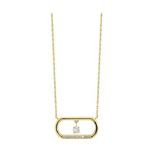10Kt Yellow Gold Diamond 1/6Ctw Pendant