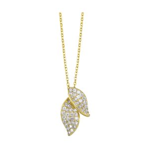10Kt Yellow Gold Diamond 1/4Ctw Pendant