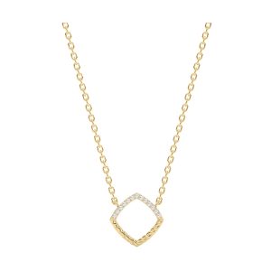 14Kt Yellow Gold Diamond 1/25Ctw Pendant