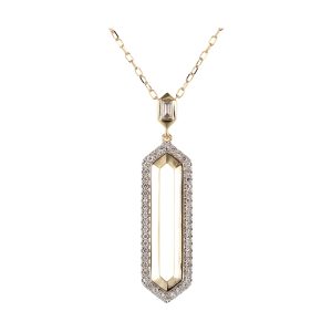14Kt Yellow Gold Diamond 1/7Ctw Pendant