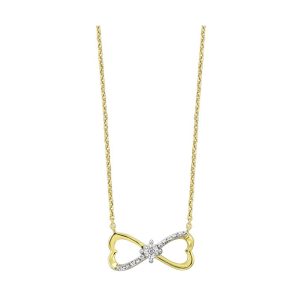 10Kt Yellow Gold Diamond 1/20CTW Pendant