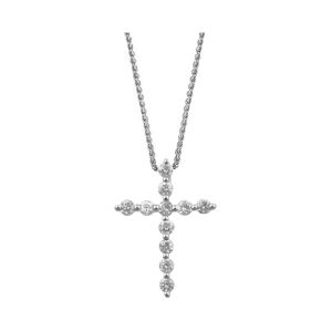 14Kt White Gold Diamond 1/4Ctw Pendant