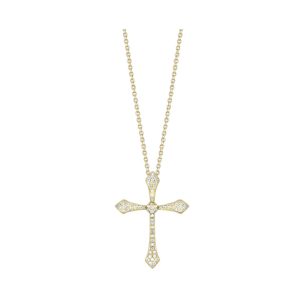 14Kt Yellow Gold Diamond 1/4Ctw Pendant