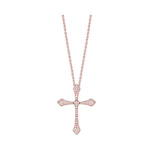 14Kt Rose Gold Diamond 1/20Ctw Pendant