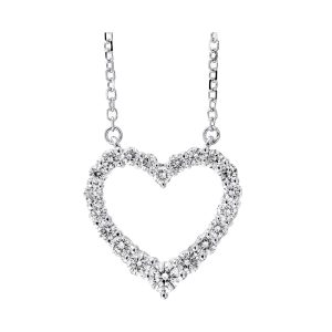 14Kt White Gold Diamond 1/3Ctw Pendant