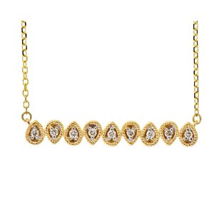10Kt Yellow Gold Diamond 1/15Ctw Pendant