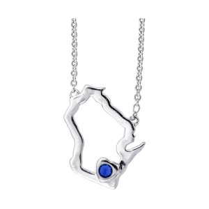 Silver Diamond 1/25Ctw Pendant