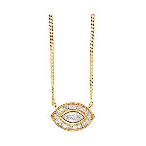 10Kt Yellow Gold Diamond 1/7Ctw Pendant