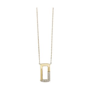 10Kt Yellow Gold Diamond 1/8Ctw Pendant
