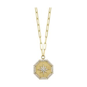 14Kt Yellow Gold Diamond 1/2Ctw Pendant