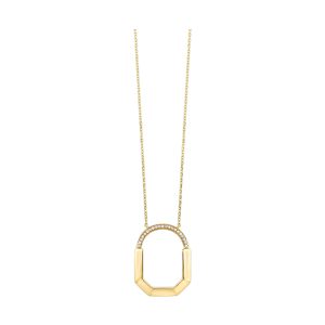 10Kt Yellow Gold Diamond 1/20Ctw Pendant