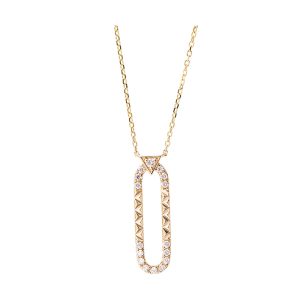 14Kt Yellow Gold Diamond 1/8Ctw Pendant