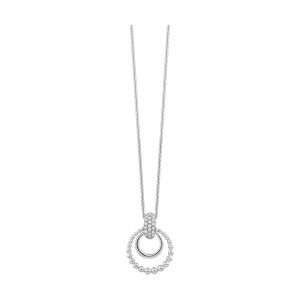 Silver Diamond 1/10Ctw Pendant