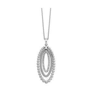 Silver Diamond 1/6Ctw Pendant