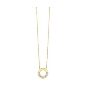 10Kt Yellow Gold Diamond 1/7Ctw Pendant