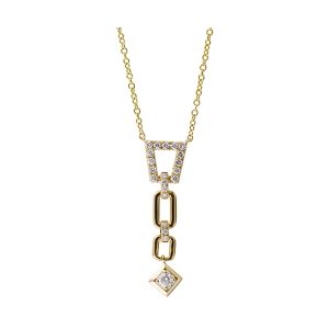 14Kt Yellow Gold Diamond 1/4Ctw Pendant