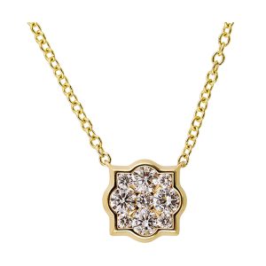 14Kt Yellow Gold Diamond 1/3Ctw Pendant