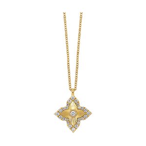 14Kt Yellow Gold Diamond 1/5Ctw Pendant