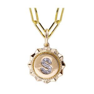 14Kt Yellow Gold Diamond 1/50Ctw Pendant