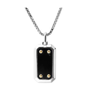 Gold Silver White Pendant