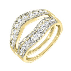 14Kt Yellow Gold Diamond 1Ctw Ring