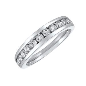 14Kt White Gold Diamond 1/3Ctw Ring