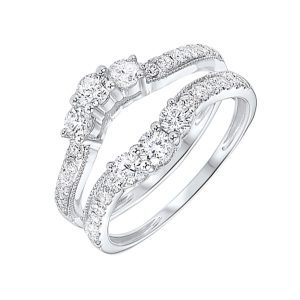 14Kt White Gold Diamond 1/2Ctw Ring