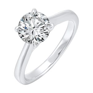 14Kt White Gold Diamond 1/4Ctw Ring