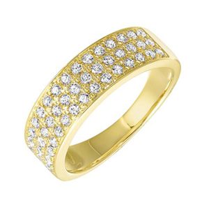 14Kt Yellow Gold Diamond 1/2Ctw Ring