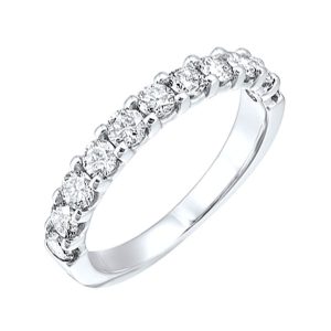 14Kt White Gold Diamond 1/10Ctw Ring