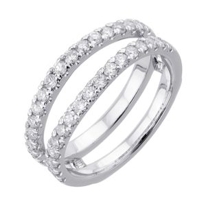 14Kt White Gold Diamond 5/8Ctw Ring