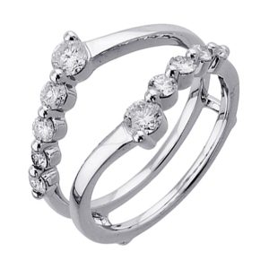 14Kt White Gold Diamond 5/8Ctw Ring