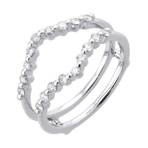 14Kt White Gold Diamond 1/3Ctw Ring