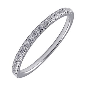 14Kt White Gold Diamond 1/5Ctw Ring