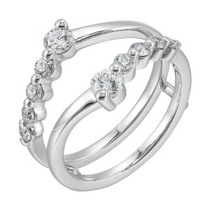 14Kt White Gold Diamond 5/8Ctw Ring