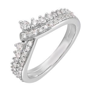 14Kt White Gold Diamond 1/2Ctw Ring