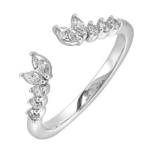 14Kt White Gold Diamond 1/3Ctw Ring