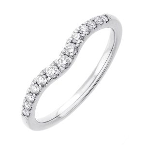 14Kt White Gold Diamond 1/4Ctw Ring