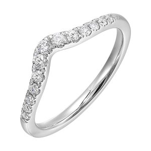 14Kt White Gold Diamond 1/4Ctw Ring
