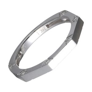 14Kt White Gold Diamond 1/5Ctw Ring