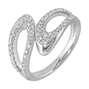 14Kt White Gold Diamond 1/2Ctw Ring