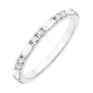 14Kt White Gold Diamond 3/8Ctw Ring