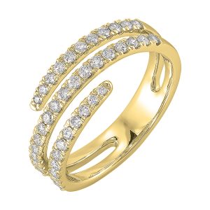 14Kt Yellow Gold Diamond 1/2Ctw Ring