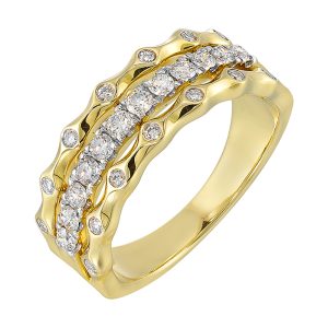 14Kt Yellow Gold Diamond 1/2Ctw Ring