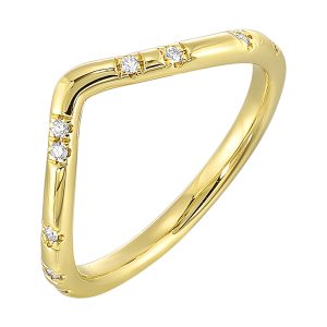 14Kt Yellow Gold 1/20Ctw Ring